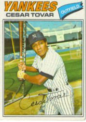 1977 Topps Baseball Cards      408     Cesar Tovar